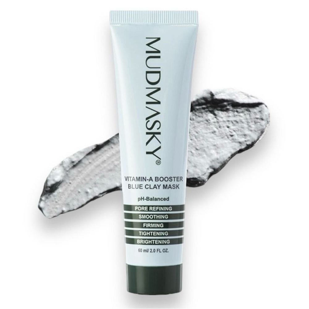 NEW! Mudmasky vitamin a booster blue clay mask